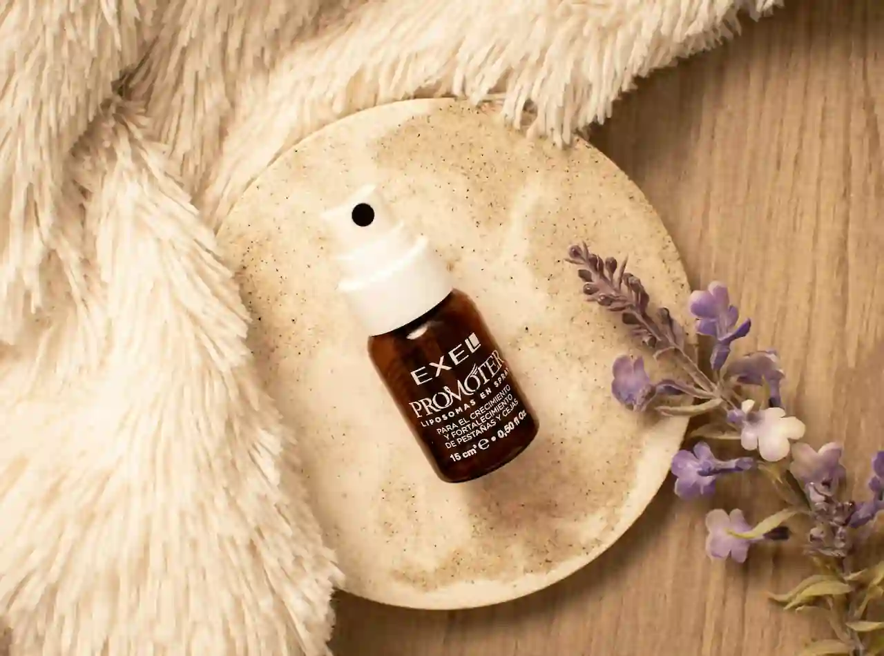 Essential oils and calming spa details